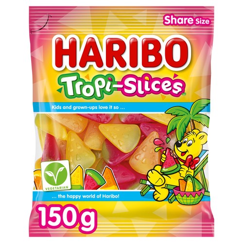 Haribo Tropi Slices Share Bag 150g - Morrisons Online Groceries