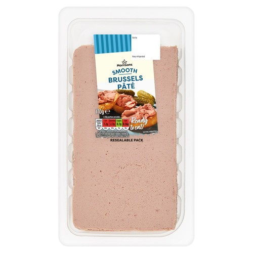 Morrisons Smooth Brussels Pate 170g