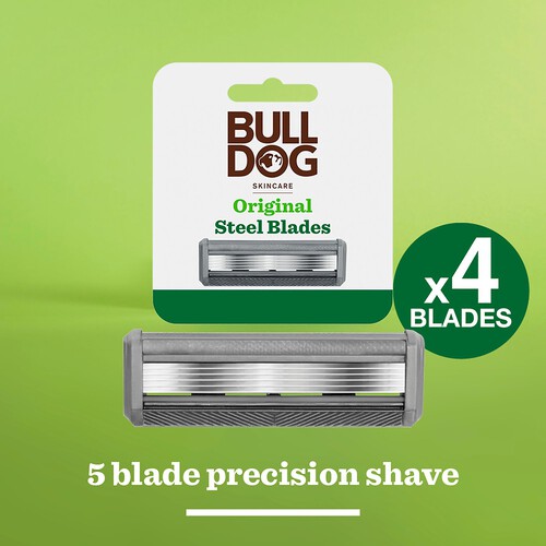 Bulldog Skincare For Men Original Steel Blades