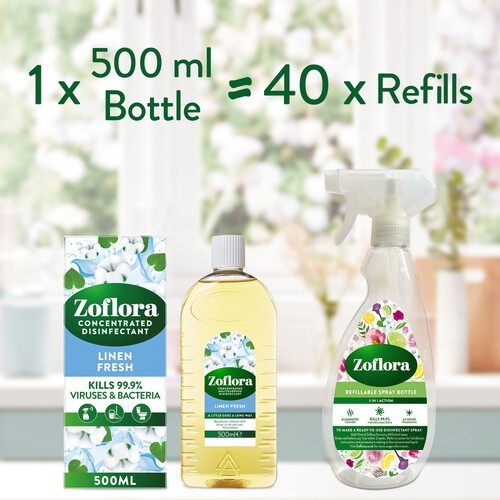 Zoflora Linen Fresh Concentrated Disinfectant 