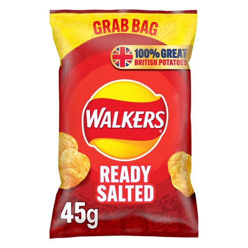 Walkers Ready Salted Crisps 