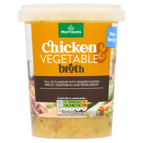 Morrisons Chicken & Vegetable Broth