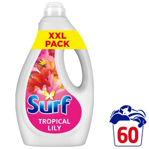 Surf Laundry Washing Liquid Tropical Lily 60 washes