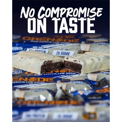 Grenade Protein Bars Oreo White