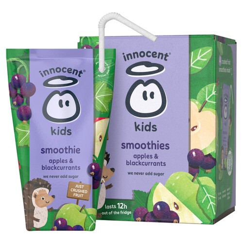 Innocent Kids Smoothies Apples & Blackcurrants 