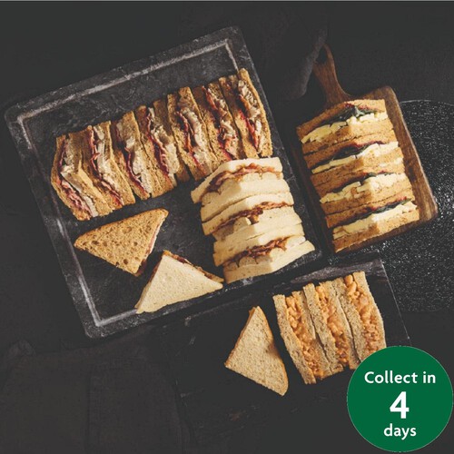 Morrisons Christmas Sandwich Platter 20 Pieces