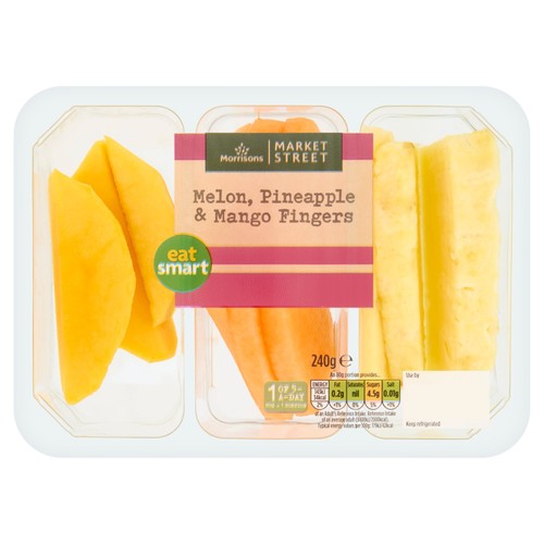 Morrisons Melon, Pineapple & Mango Fingers   240g