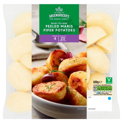 Morrisons Peeled Maris Piper Potatoes