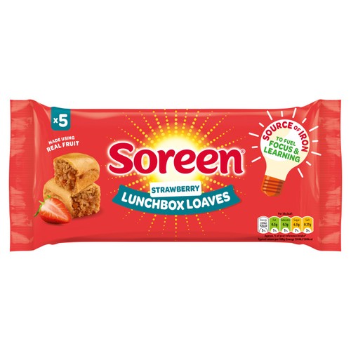 Soreen  Strawberry Lunchbox Loaves