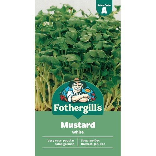 Mr Fothergills Mustard White Seeds
