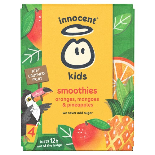 Innocent Smoothies Kids Oranges, Mangoes & Pineapples Juice