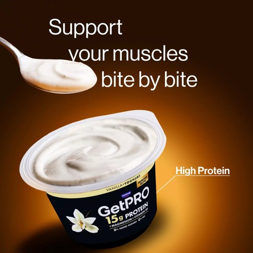 GetPro Vanilla High Protein Yoghurt