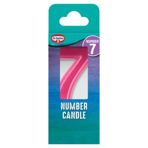 Dr. Oetker Number 1 Candle