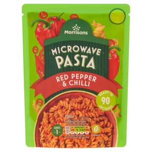 Morrisons Spicy Tomato & Pepper Microwave Pasta
