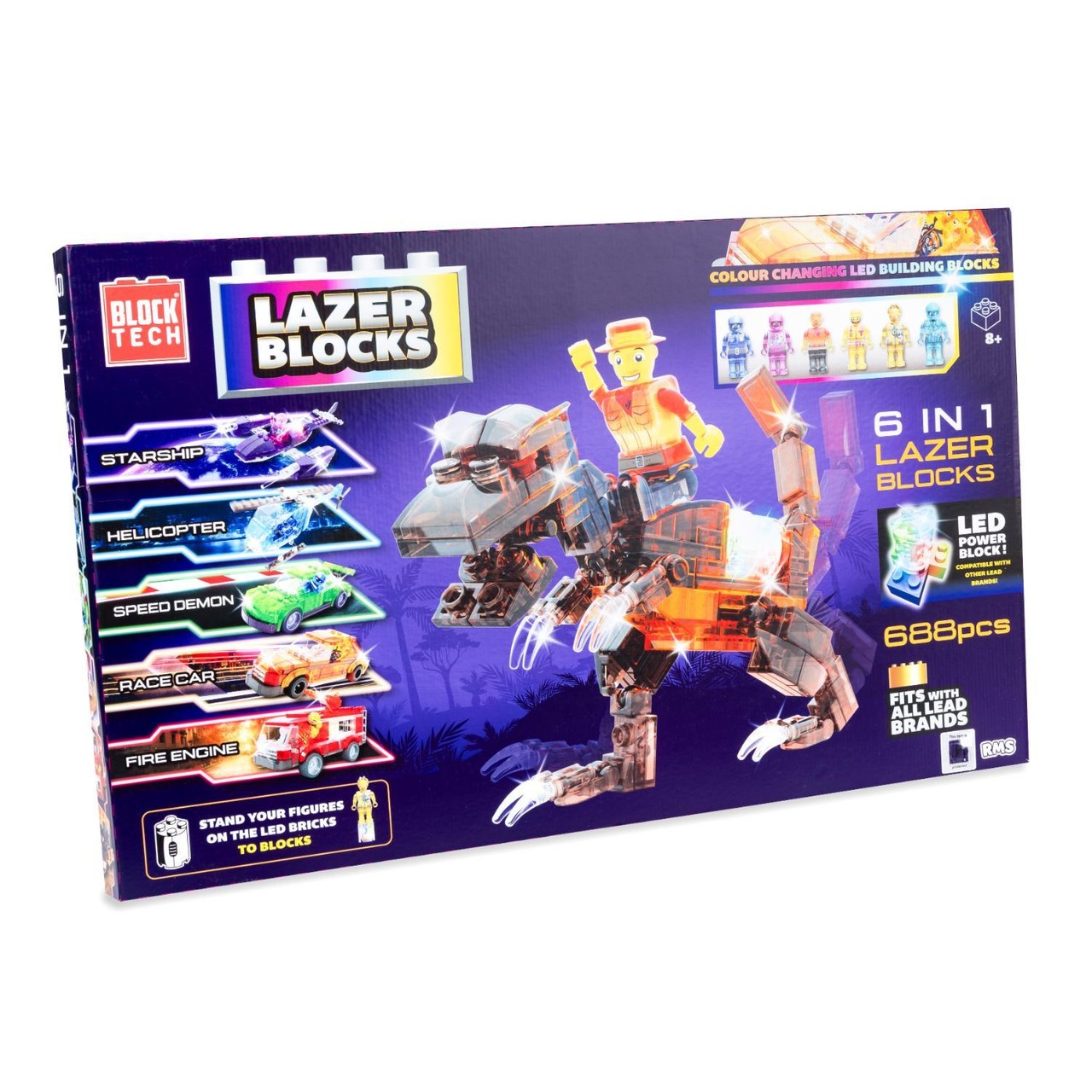 Lazer Blocks 6 In 1 Vehicle - Morrisons Online Groceries & Offers