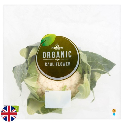 Morrisons Organic Medium Cauliflower 