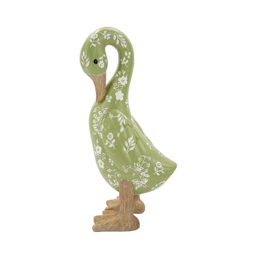 M Nutmeg Home Nutmeg Wooden Effect Duck Green