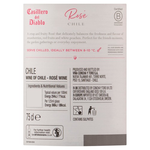 Casillero Del Diablo Pale Rose 75cl