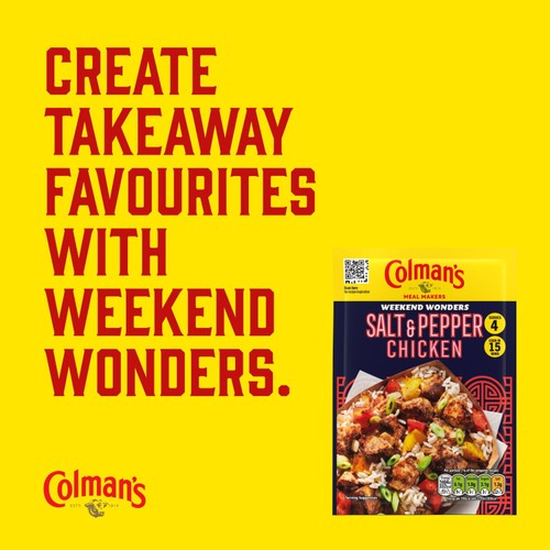 Colman's Weekend Wonders Meal Maker Recipe Mix Salt & Pepper Chicken 23 g
