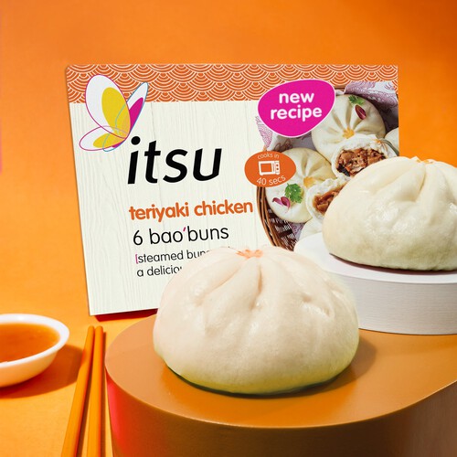 Itsu 6 Teriyaki Chicken Bao Buns