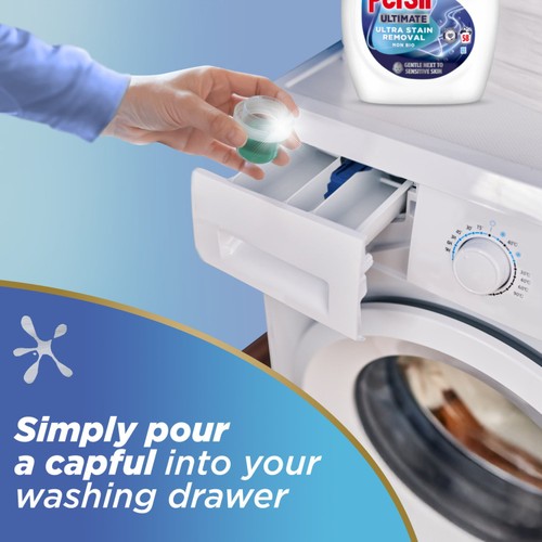 Persil Liquid Ultimate Extra Stain Removal Non Bio 58 Washes 1.5L 