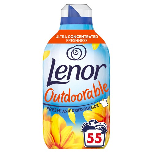 Lenor Outdoorable Summer Breeze Fabric Conditioner 55 Washes