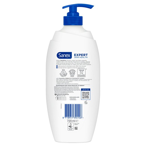 Sanex Expert Skin Health Sensitive Shower Gel Body Wash