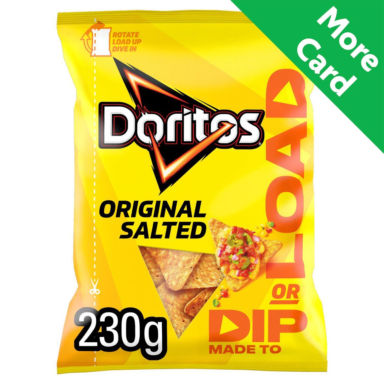 Doritos Dip Or Load Original Salted 230g