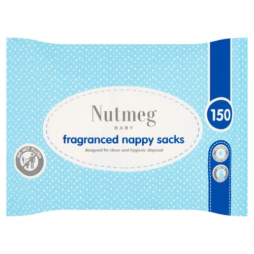 Nutmeg Fragranced Nappy Sacks 