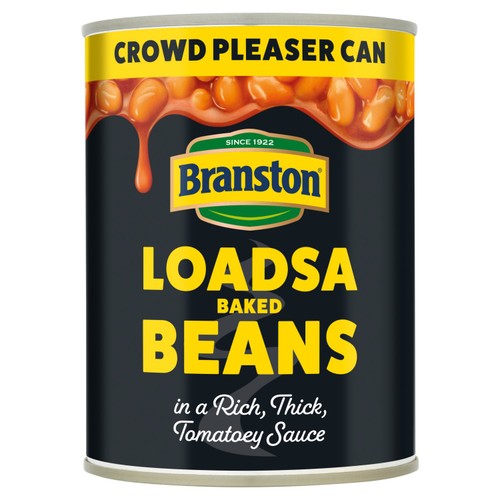 Branston Loadsa Baked Beans in a Rich, Thick, Tomatoey Sauce 540g
