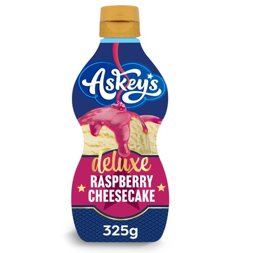 Askey's Deluxe Raspberry Cheesecake Flavour Treat Sauce   325g