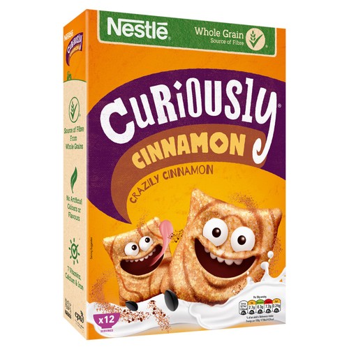 Nestle Curiously Cinnamon Cereal 375g