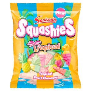 Swizzels Squashies Tropical Fruit Flavours 100g