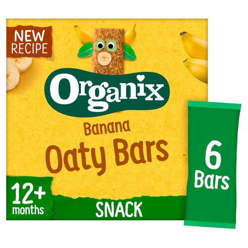 Organix Banana Soft Oaty Bars 