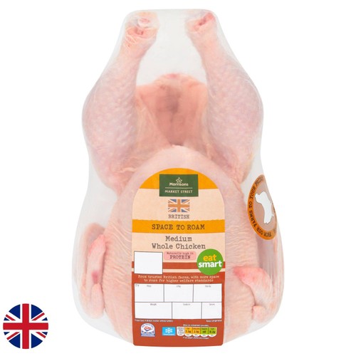 Morrisons British Whole Chicken Medium 1.45kg