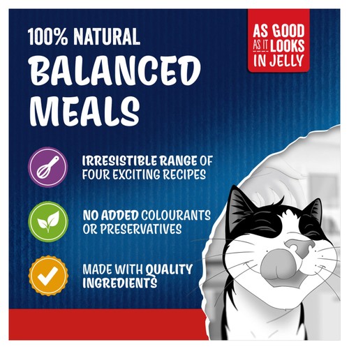 Felix As Good As it Looks Senior 7+ Meat in Jelly Wet Cat Food 12x85g