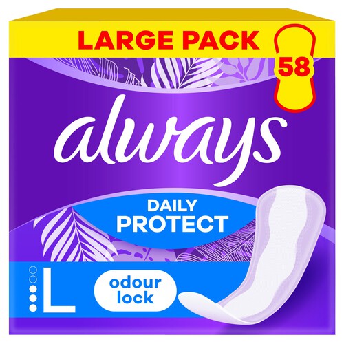 Always Dailies Panty Liners Long Unscented