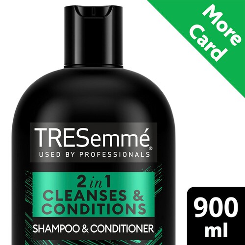 Tresemme Cleanse & Replenish 2 in 1 Shampoo & Conditioner