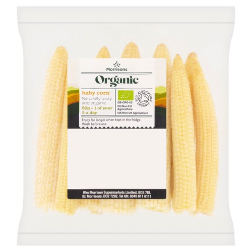 Morrisons Organic Baby Corn