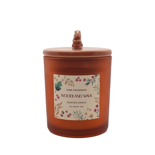 Nutmeg Home Woodland Walk Squirrel Jar Candle