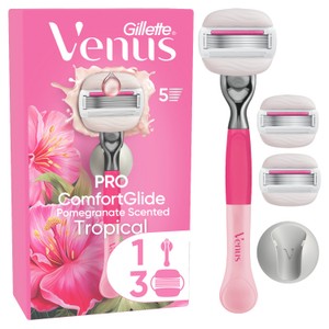 Venus Comfortglide Tropical Pomegranate Starter Pack