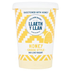 Village Dairy Llaeth Y Llan Strawberry Yogurt   450g