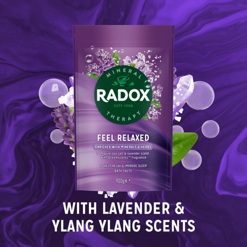 Radox Mineral Therapy Bath Salts Sleep Aromatherapy 900g
