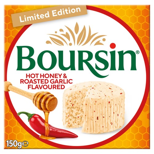 Boursin Hot Honey Soft French Cream Cheese Limited Edition 150G