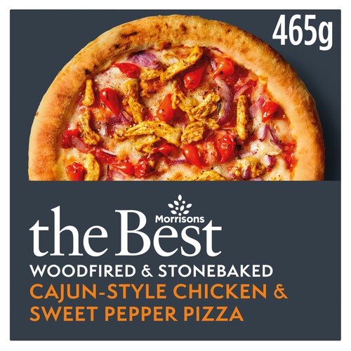 Morrisons The Best Cajun Chicken & Sweet Red Peppers Pizza