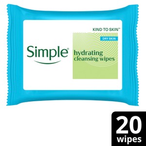 Simple Micellar Cleansing Wipes 20 Wipes