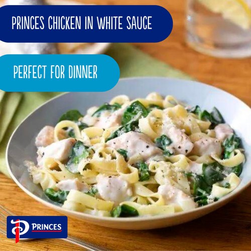 Princes Chicken in White Sauce