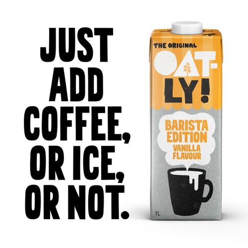 Oatly Barista Edition Vanilla Flavour Oat Drink 