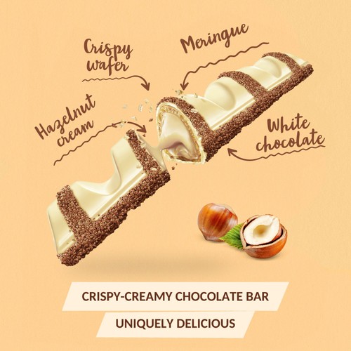 Kinder Bueno White Chocolate & Hazelnut Multipack 3 x 39g