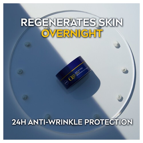 NIVEA Q10 Anti-Wrinkle Night Cream All Skin Types 